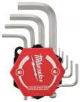 Ключі шестигранні Milwaukee Compact, Г-подібні HEX, набір 9шт