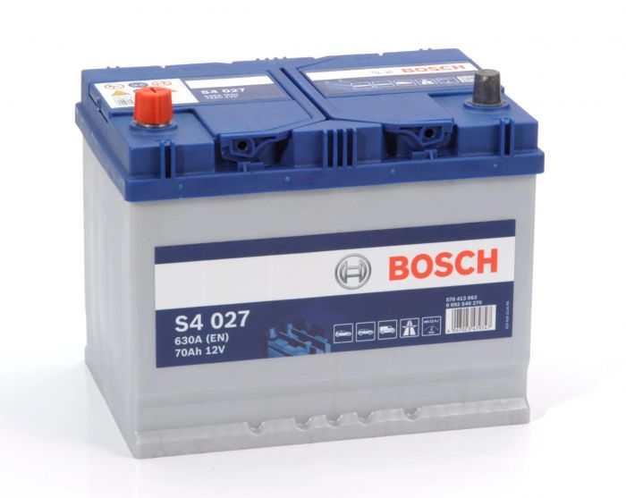 Акумулятор Bosch S4 12В 70А·год 630А L+ (0 092 S40 270)