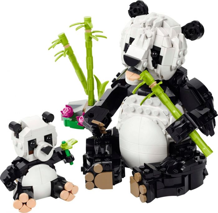 Конструктор LEGO Creator Дикі тварини: пандові
