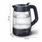 Електрочайник Tefal Morning Glass Kettle, 1.7л, скло, з підсвіткою, чорний