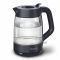 Електрочайник Tefal Morning Glass Kettle, 1.7л, скло, з підсвіткою, чорний