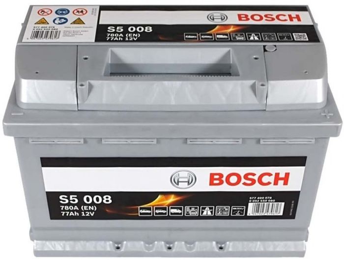 Акумулятор Bosch S4 12В 77А·год780А R+ (0 092 S50 080)