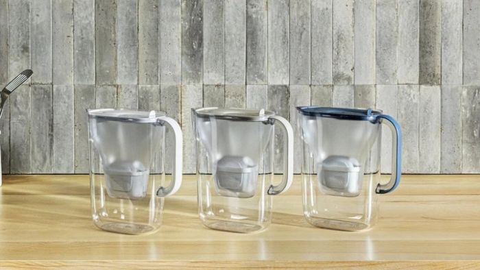 Фільтр-глечик Brita Style Essential XL MXPro 3.6л (2.3л очищеної води) + 3 картриджа сіро-блакитний