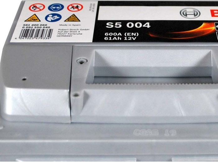 Акумулятор Bosch S5 12В 61А·год 600А R+ (0 092 S50 040)