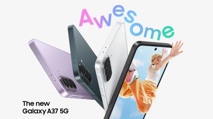 Смартфон Samsung Galaxy A37 5G (A376) 6.7" 6/128ГБ, 2SIM, 5000мА•год, зелений темний