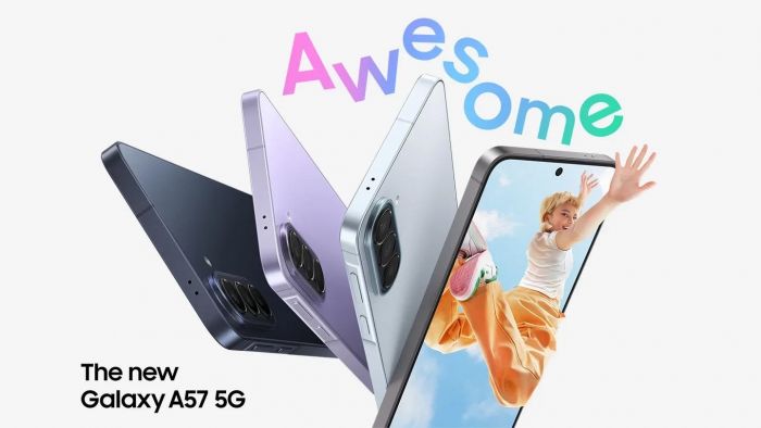 Смартфон Samsung Galaxy A57 5G (A576) 6.7" 12/512ГБ, 2SIM, 5000мА•год, блакитний