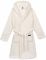 Халат жіночий ARDESTO Zigzag, розмір XXL, 100% поліестер, білий