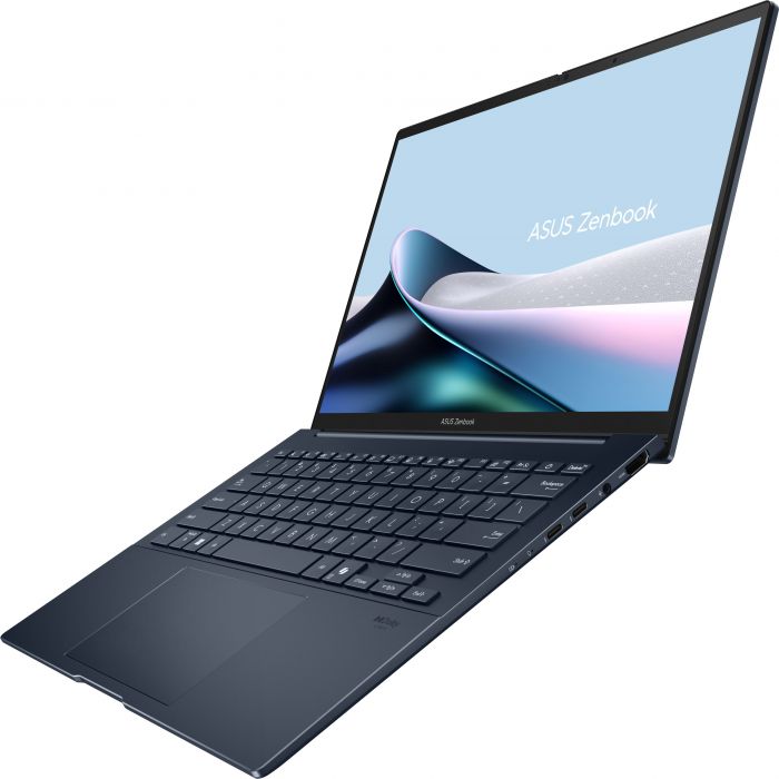 Ноутбук ASUS Zenbook 14 UX3405CA-QL296 14" WUXGA Touch OLED, Intel Ultra 5 225H, 16GB, F512GB, UMA, NoOS, Блакитний