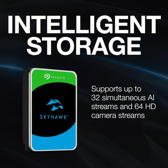 Жорсткий диск Seagate 16TB 3.5" 512MB SATA SkyHawk AI