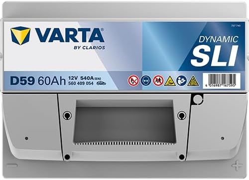 Акумулятор Varta Dynamic SLI 12В 60Аг 540А R+ (560409054)