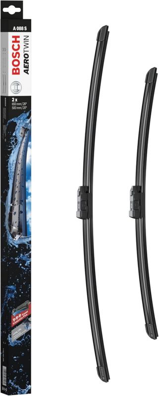 Склоочисник BOSCH Aerotwin безкаркасний комплект 650/550мм (3 397 007 088)