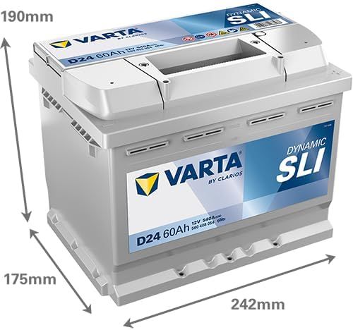 Акумулятор Varta Dynamic SLI 12В 60Аг 540А R+ (560408054)