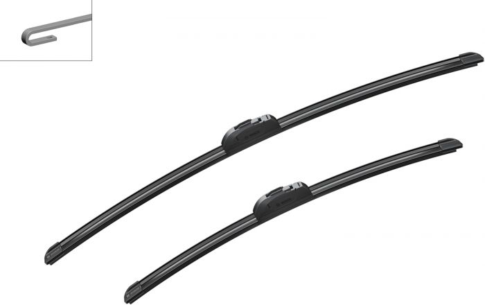 Склоочисник BOSCH Aerotwin безкаркасний комплект 650/500мм (3 397 007 706)