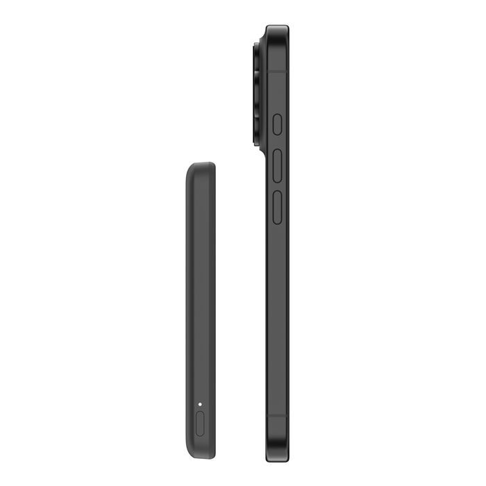 Акумулятор портативний літій-іонний Power Bank Belkin 5000мА·год, Slim Magnetic, чорний