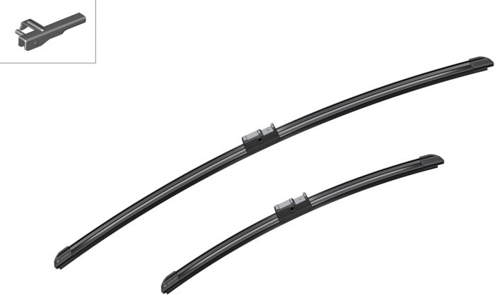 Склоочисник BOSCH Aerotwin безкаркасний комплект 650/425мм (3 397 118 977)