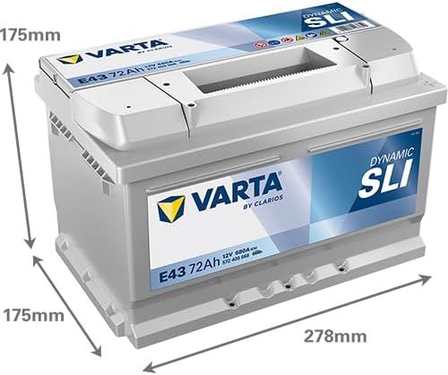 Акумулятор Varta Dynamic SLI 12В 72А·год 680А R+ (572409068)