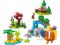 Конструктор LEGO DUPLO Town Сімейства диких тварин 3-в-1