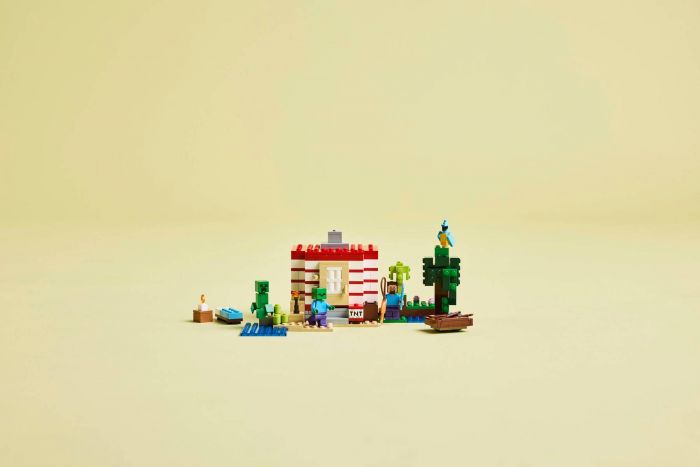 Конструктор LEGO Minecraft Будинок з вибухівки в джунглях