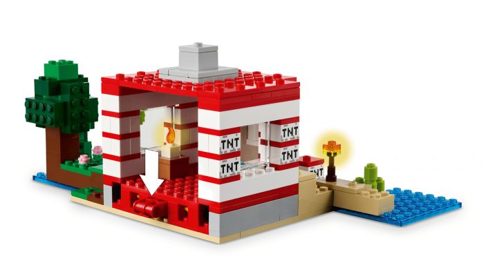 Конструктор LEGO Minecraft Будинок з вибухівки в джунглях