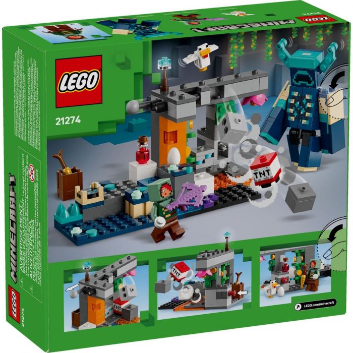 Конструктор LEGO Minecraft Зустріч із Боронителем