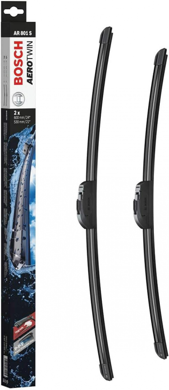 Склоочисник BOSCH Aerotwin безкаркасний комплект 600/530мм (3 397 118 996)