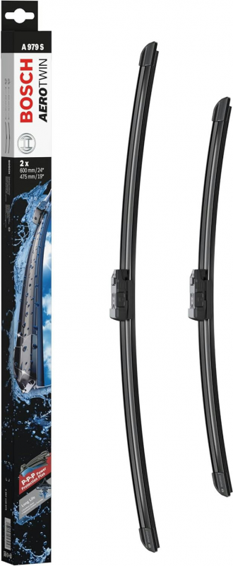 Склоочисник BOSCH Aerotwin безкаркасний комплект 600/475мм (3 397 118 979)