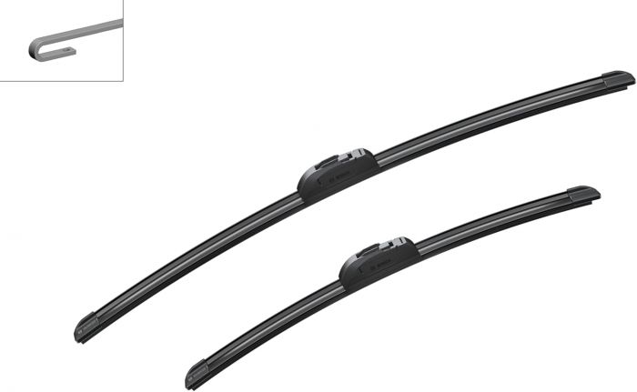 Склоочисник BOSCH Aerotwin безкаркасний комплект 600/450мм (3 397 118 908)