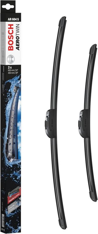 Склоочисник BOSCH Aerotwin безкаркасний комплект 600/450мм (3 397 118 908)