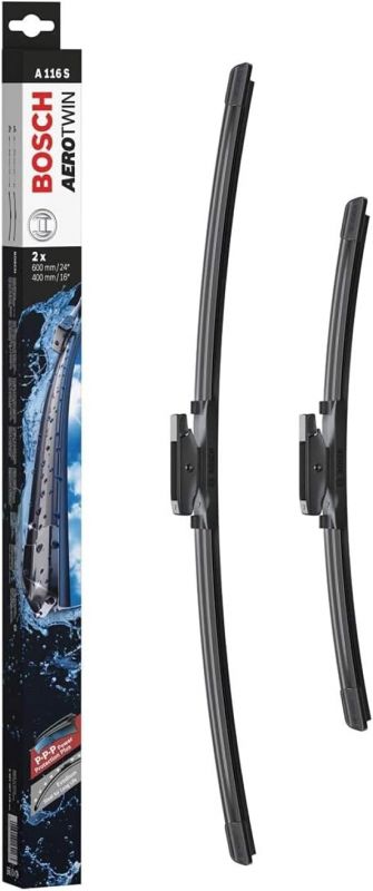 Склоочисник BOSCH Aerotwin безкаркасний комплект 600/400мм (3 397 007 116)