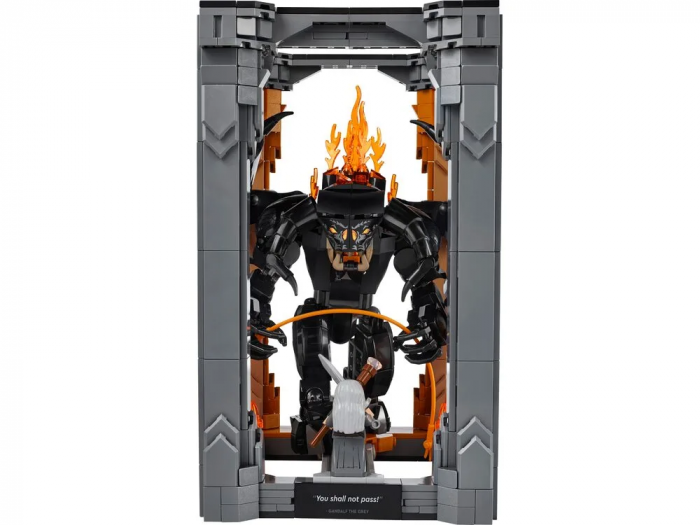 Конструктор LEGO Icons Володар перснів: Балроґ. Книжковий куточок