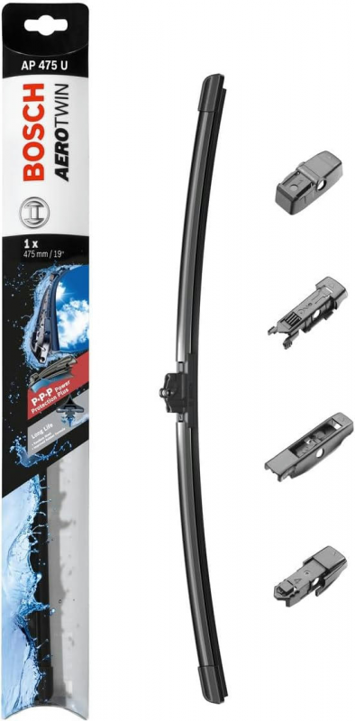 Склоочисник BOSCH Aerotwin Plus безкаркасний 475мм (3 397 006 946)