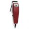 Машинка для стрижки Moser Edition Burgundy, від мережі, вібраційний мотор, насадок-4, сталь, бордовий