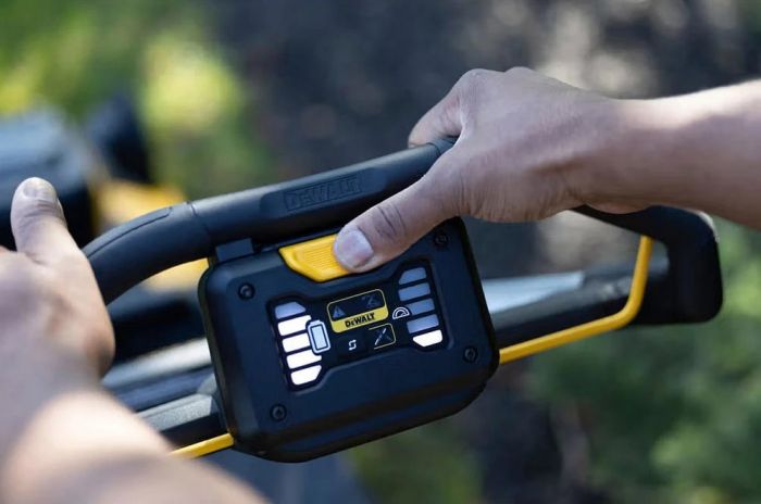 Газонокосарка акумуляторна DeWalt 2х18В 53см 67л 25-102мм 28кг без АКБ та ЗП