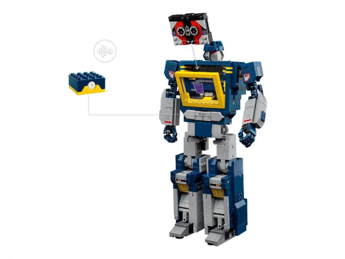 Конструктор LEGO Icons Transformers: Саундвейв