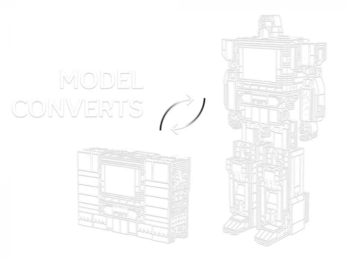 Конструктор LEGO Icons Transformers: Саундвейв