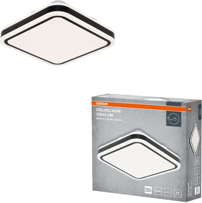 Світильник накладний OSRAM CEILING NOIR 330мм Square 24Вт 4000K
