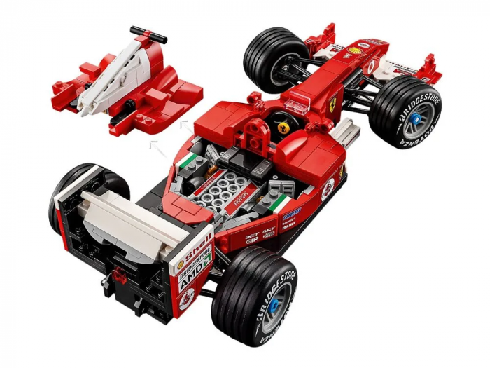 Конструктор LEGO Icons Ferrari F2004 та Michael Schumacher