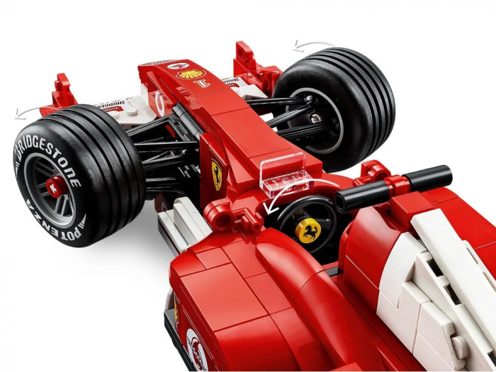 Конструктор LEGO Icons Ferrari F2004 та Michael Schumacher