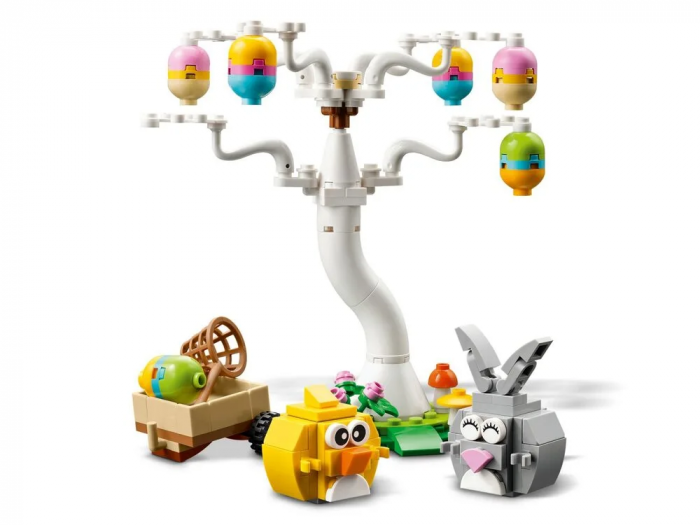 Конструктор LEGO Iconic Великодній кролик і полювання на курячі яйця