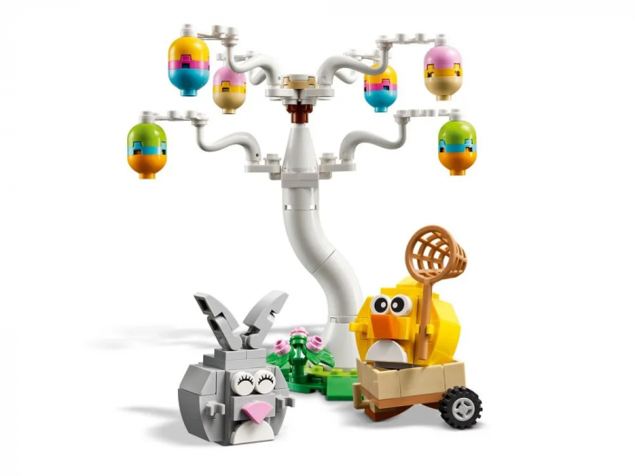 Конструктор LEGO Iconic Великодній кролик і полювання на курячі яйця