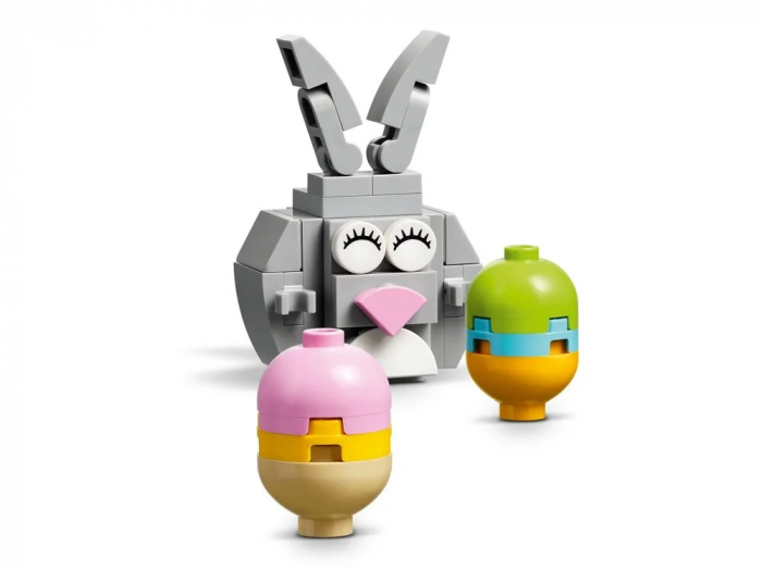 Конструктор LEGO Iconic Великодній кролик і полювання на курячі яйця