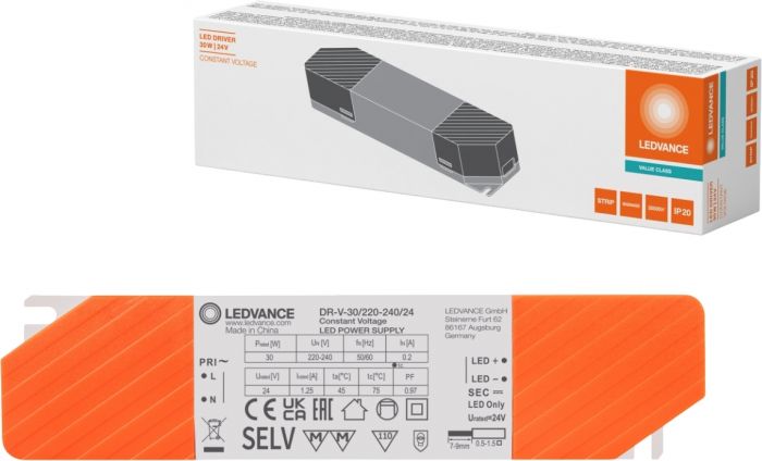 Блок живлення Ledvance DR-V-30/220-240/24
