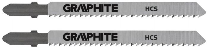 Полотно для електролобзика GRAPHITE, 8TPI, хвостовик T, Laser Tec,, набір 2шт