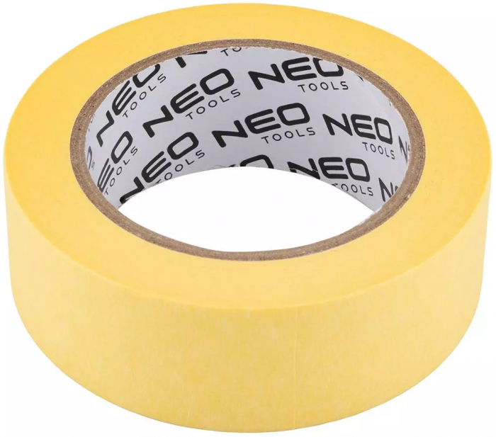 Стрічка малярна Neo Tools, 50мх38мм, жовтий