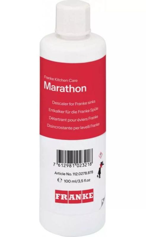 Чистячий засіб Franke,  для  мийок з фраграніту і тектонайту, МАРАФОН,100 мл, 112.0278.878
