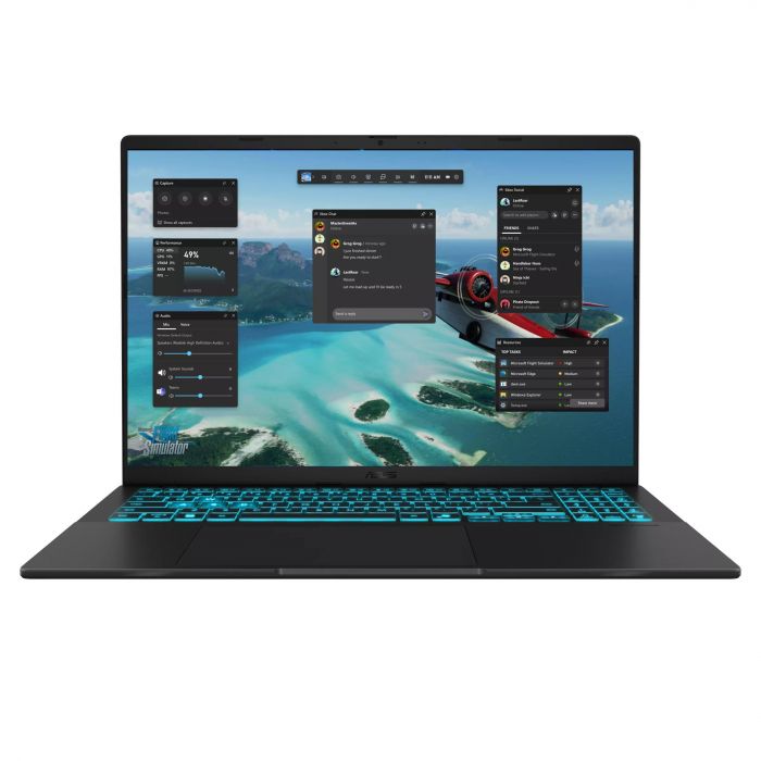 Ноутбук ASUS Vivobook V16 V3607VM-RP013 16" WUXGA, Intel 5 210H, 32GB, F1TB, NVD5060-8, NoOS, Чорний