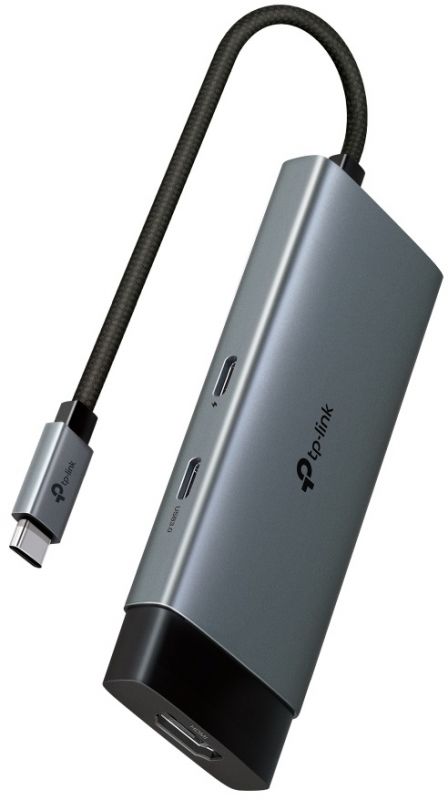 Хаб USB TP-LINK UH5020C USB-C > 2xUSB3.0/1xUSB-C/1xHDMI/1xPD 100Wh