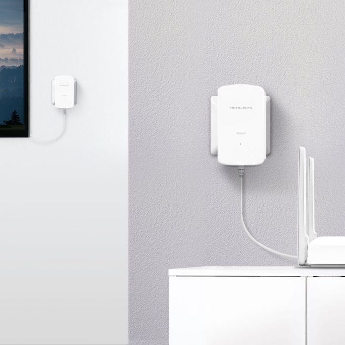 Комплект Адаптерiв Powerline Mercusys MP500 Kit AV1000, 1xGE, 2 шт Розетка