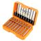 Біти Neo tools SL,PH,PZ,H,TX, 75мм, сталь S2, кейс набір 18шт