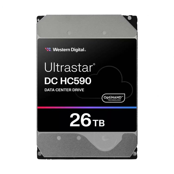 Жорсткий диск WD Ultrastar 26TB 3.5" 7200 512MB SATA DC HC590 (WUH722626ALE6L4)